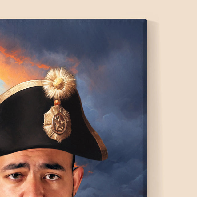 Portret Regal: General - Imprimare Cu Ramă 30X40 (Verticală)