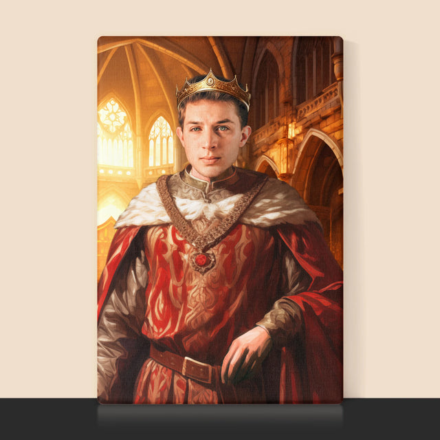 Portret Regal: Rege - Printează cu fotografia ta | RO