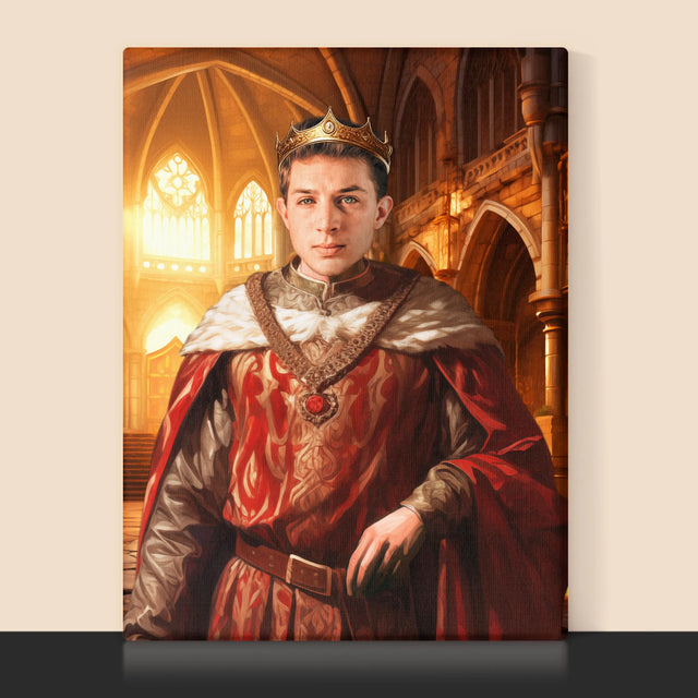 Portret Regal: Rege - Printează cu fotografia ta | RO