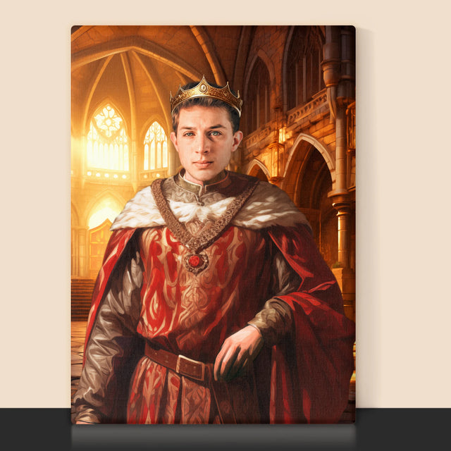 Portret Regal: Rege - Printează cu fotografia ta | RO