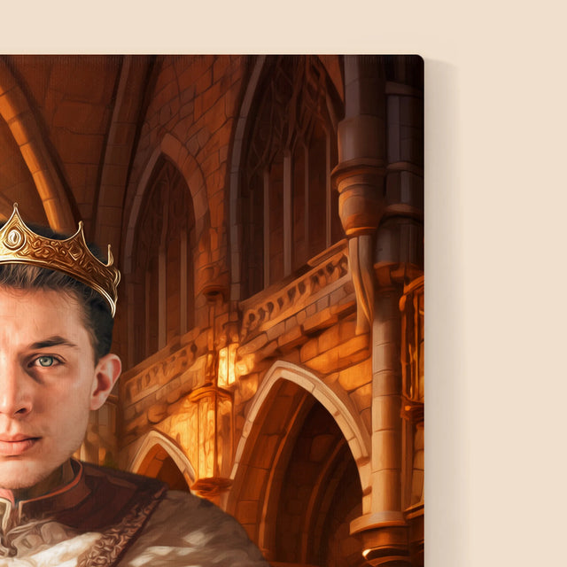 Portret Regal: Rege - Printează cu fotografia ta | RO
