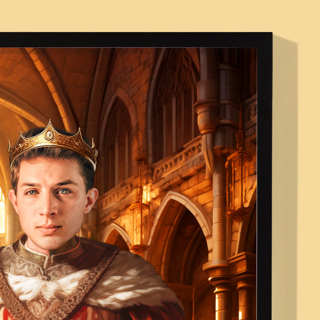 Portret Regal: Rege - Printează cu fotografia ta | RO