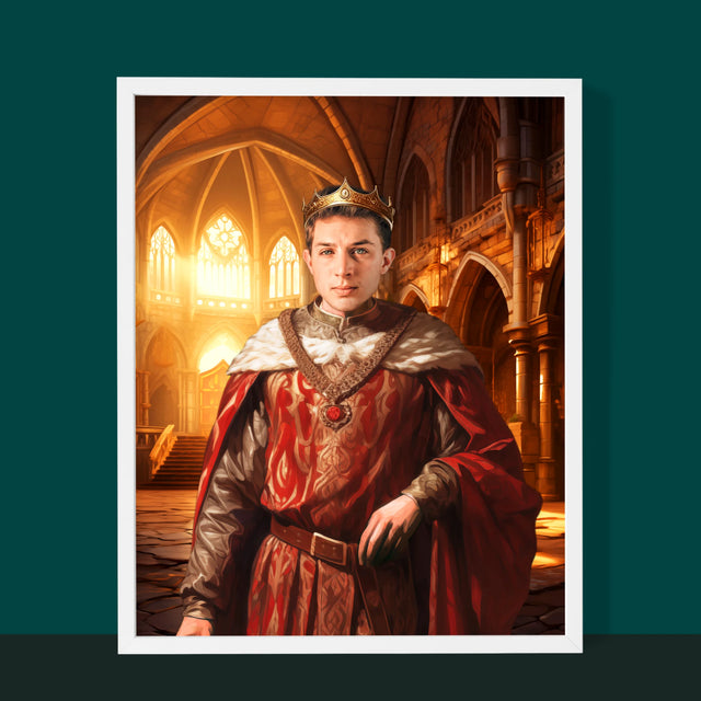 Portret Regal: Rege - Printează cu fotografia ta | RO