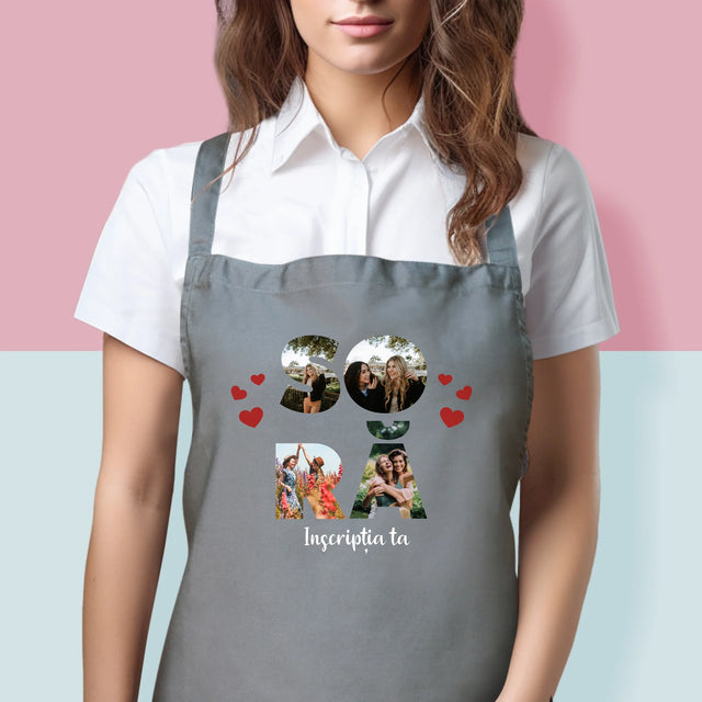 Cuvânt Din Fotografii: Soră Din Fotografiile Tale - Șorț