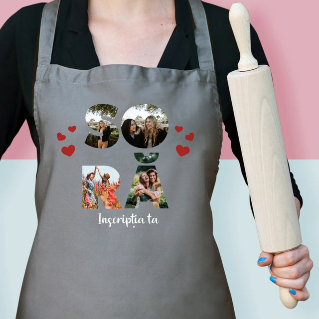 Cuvânt Din Fotografii: Soră Din Fotografiile Tale - Șorț