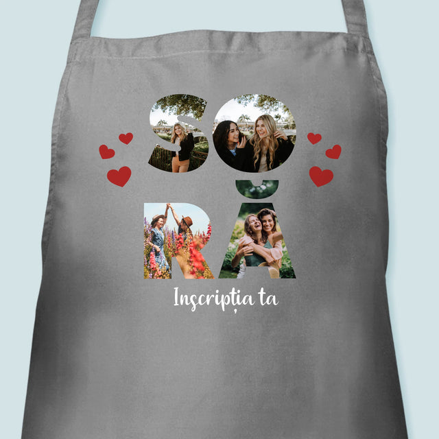 Cuvânt Din Fotografii: Soră Din Fotografiile Tale - Șorț