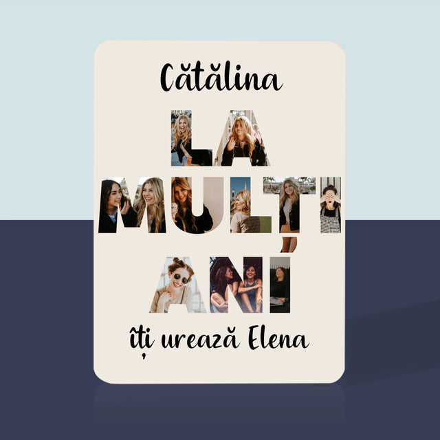 Cuvânt Din Fotografii: La Mulți Ani Din Fotografiile Tale - Cărți De Jok