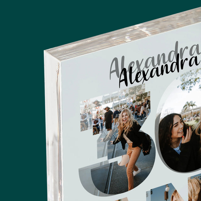 Cuvânt Din Fotografii: 30 Ani Din Fotografiile Tale - Bloc Acrilic