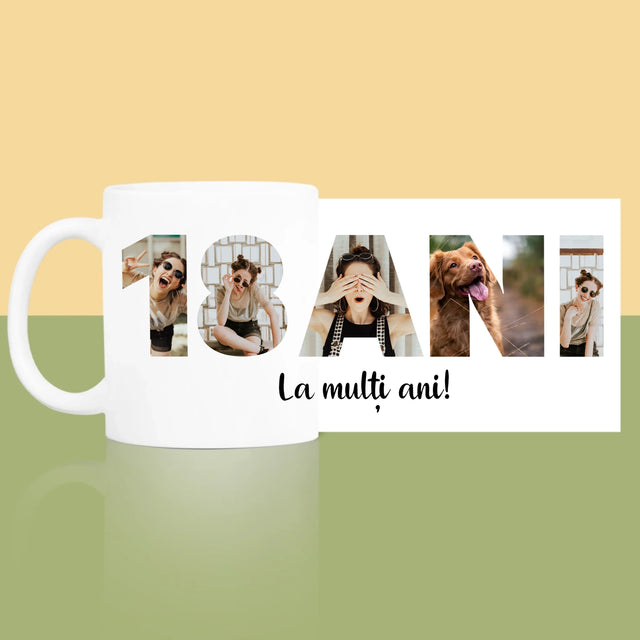 Cuvânt Din Fotografii: 18 Ani Din Fotografiile Tale - Cană