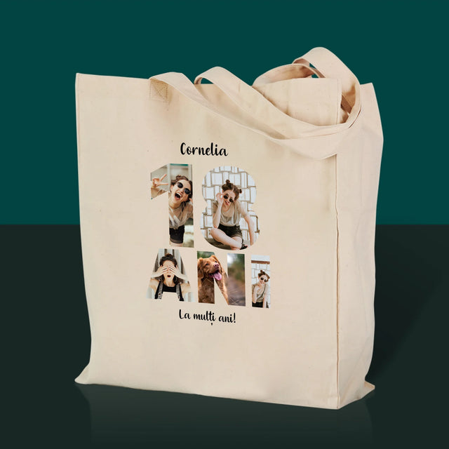Cuvânt Din Fotografii: 18 Ani Din Fotografiile Tale - Sacoșă De Pânză