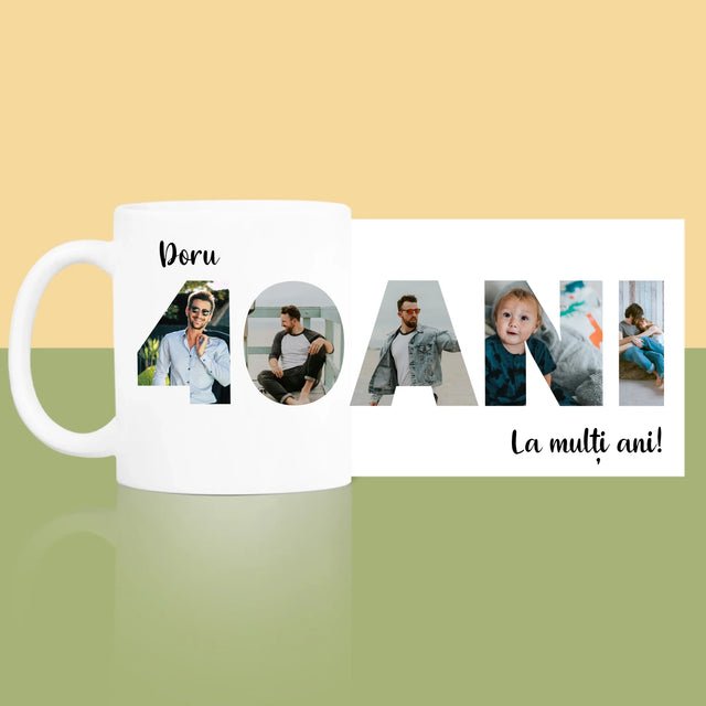 Cuvânt Din Fotografii: 40 Ani Din Fotografiile Tale - Cană