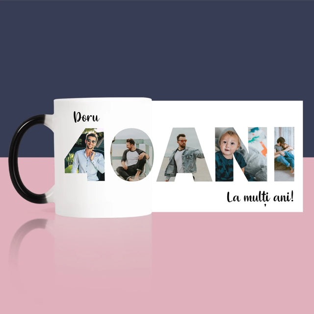 Cuvânt Din Fotografii: 40 Ani Din Fotografiile Tale - Cană