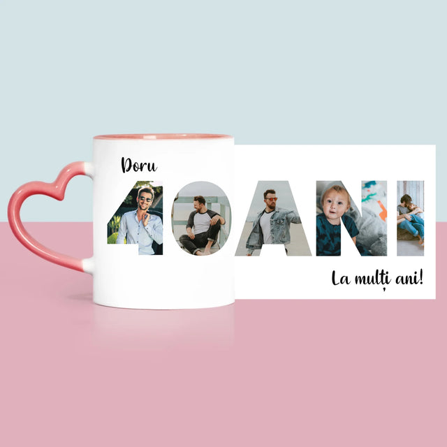 Cuvânt Din Fotografii: 40 Ani Din Fotografiile Tale - Cană