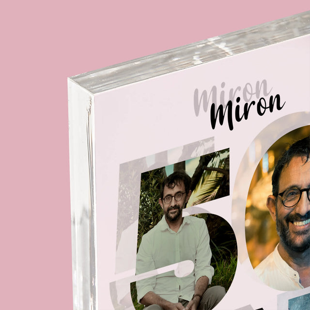 Cuvânt Din Fotografii: 50 Ani Din Fotografiile Tale - Bloc Acrilic