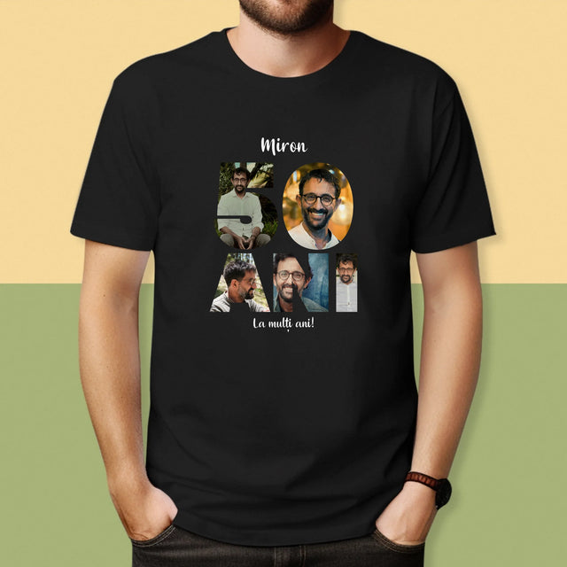 Cuvânt Din Fotografii: Cel Mai Bun Certificat De Profesor - Tricou Pentru Bărbați