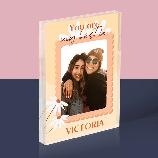Colaj De Fotografii: Fotografie Besties - Bloc Acrilic