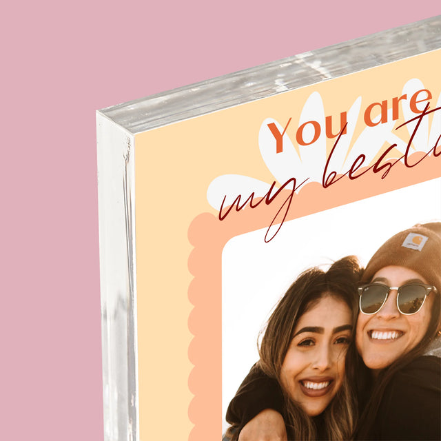 Colaj De Fotografii: Fotografie Besties - Bloc Acrilic