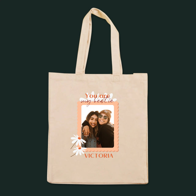 Colaj De Fotografii: Fotografie Besties - Sacoșă De Pânză