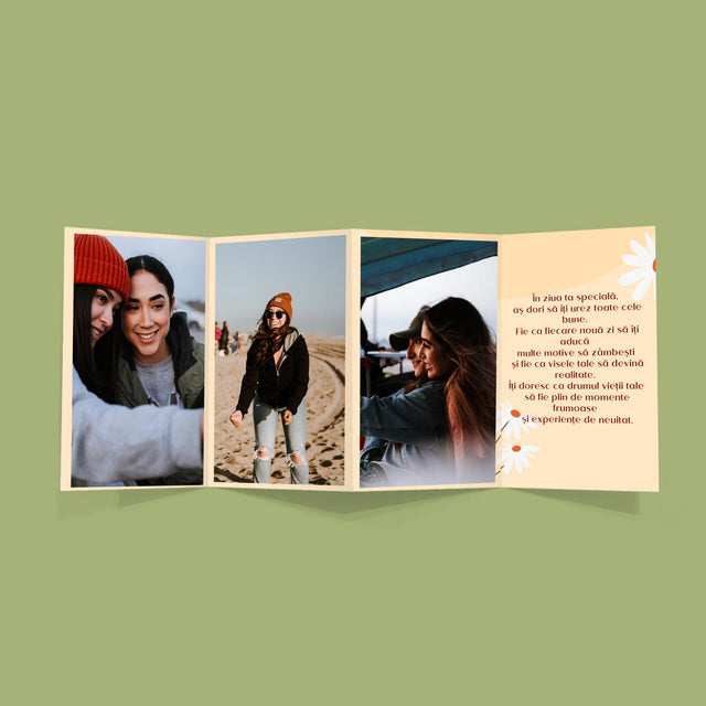 Colaj De Fotografii: Fotografie Besties - Set Mare Fotografii Pliante
