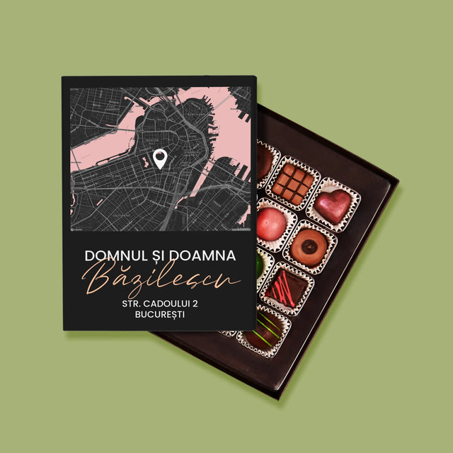 Harta Oraș: Harta Orașului: Domn Și Doamnă - Praline