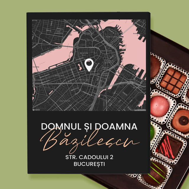 Harta Oraș: Harta Orașului: Domn Și Doamnă - Praline