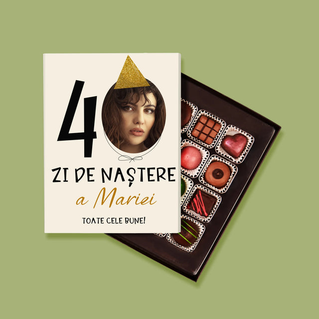 Fotografie Si Semnătură: A 40 Zi De Naștere Căciulă - Praline