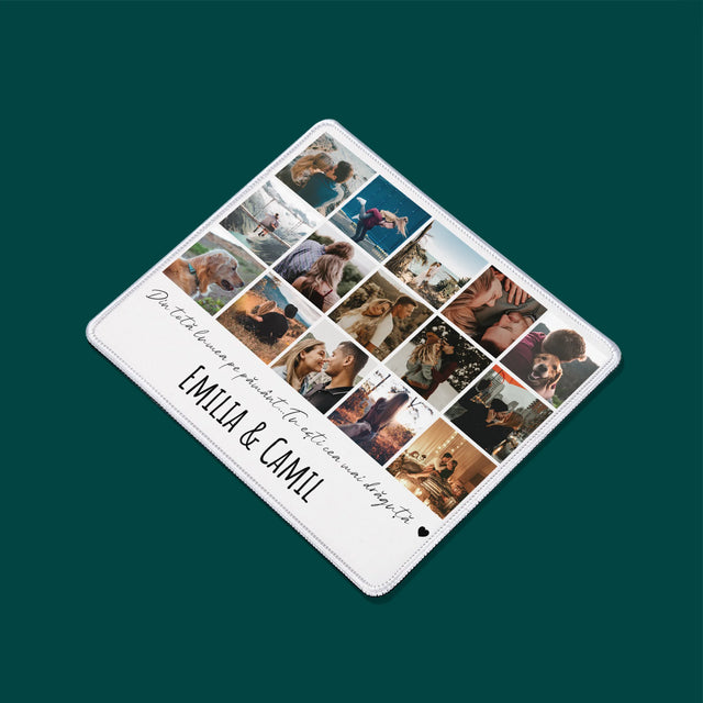 Colaj De Fotografii: Din Totă Lumea Pe Pământ - Mouse Pad