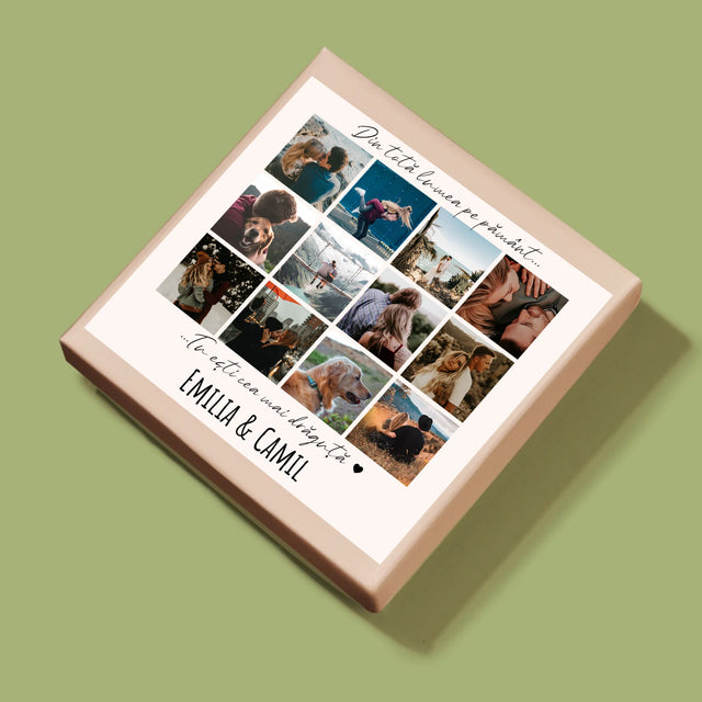 Colaj De Fotografii: Din Totă Lumea Pe Pământ - Puzzle