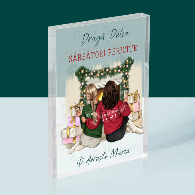 Creator De Personaj: Prietene De Sărbători - Bloc Acrilic