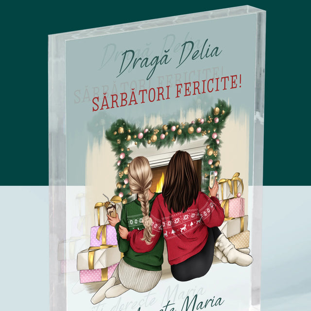 Creator De Personaj: Prietene De Sărbători - Bloc Acrilic