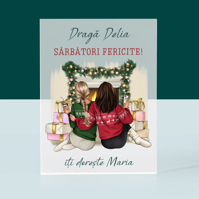 Creator De Personaj: Prietene De Sărbători - Bloc Acrilic