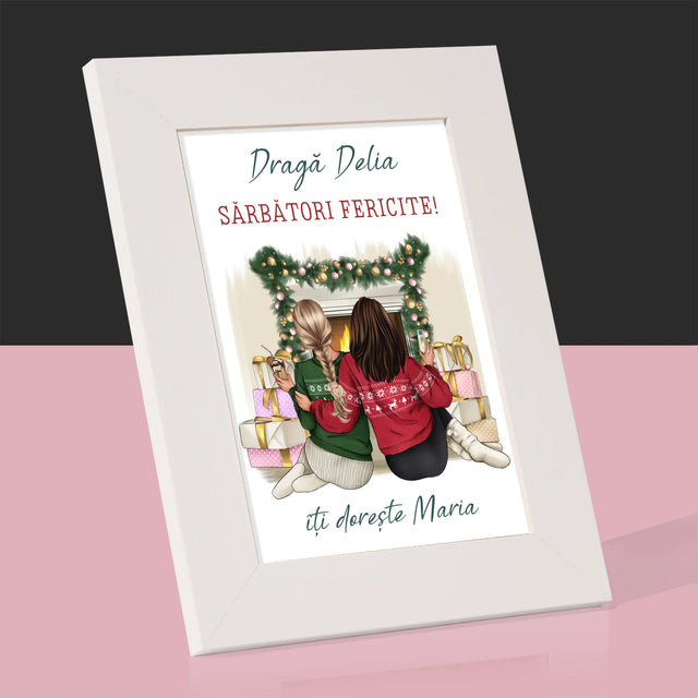 Creator De Personaj: Prietene De Sărbători - Ramă Pentru Fotografii (Horizontală)