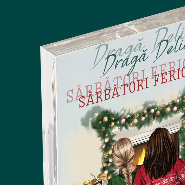 Creator De Personaj: Prietene De Sărbători - Bloc Acrilic