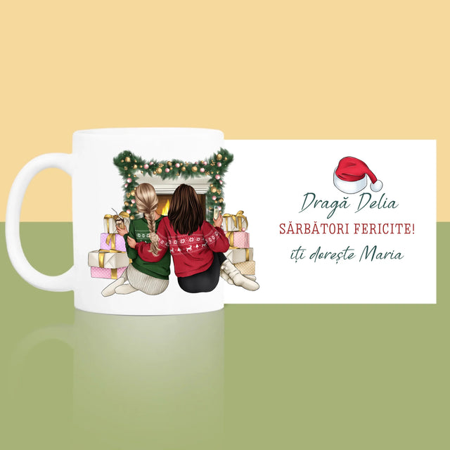 Creator De Personaj: Prietene De Sărbători - Cană