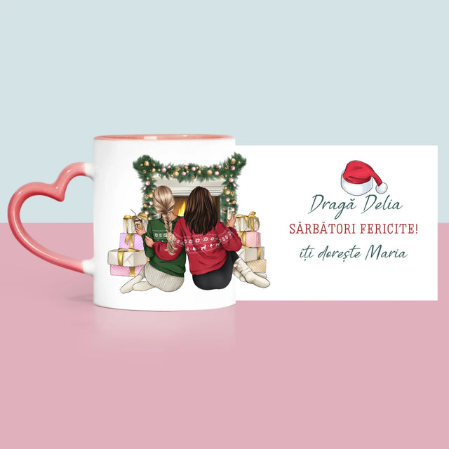 Creator De Personaj: Prietene De Sărbători - Cană