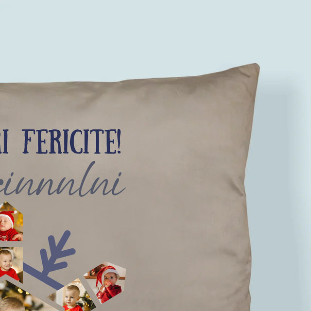 Formă Din Fotografii: Fulg - Pernă (Cu Fotografie)