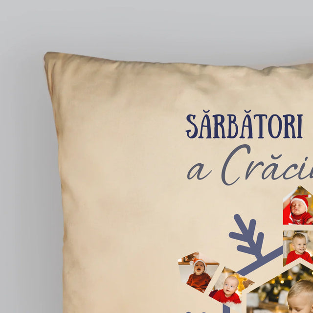 Formă Din Fotografii: Fulg - Pernă (Cu Fotografie)