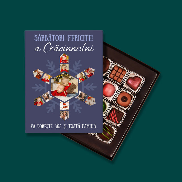 Formă Din Fotografii: Fulg - Praline