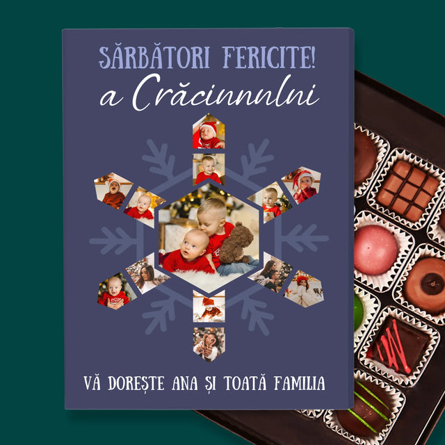 Formă Din Fotografii: Fulg - Praline