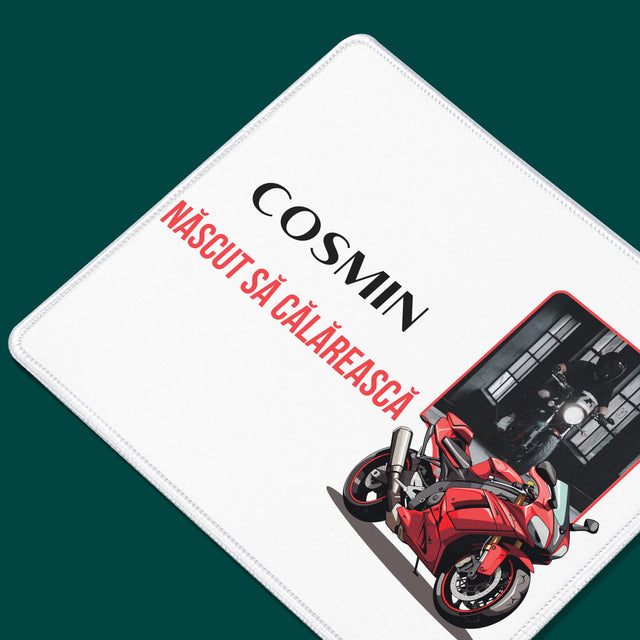 Fotografie Si Semnătură: Născut Să Călărească - Mouse Pad