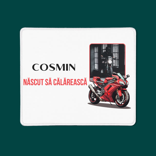 Fotografie Si Semnătură: Născut Să Călărească - Mouse Pad