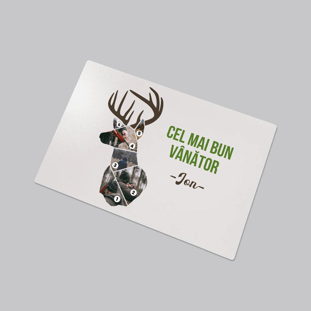 Formă Din Fotografii: Cel Mai Bun Vânător - Mapa De Birou