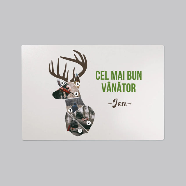 Formă Din Fotografii: Cel Mai Bun Vânător - Mapa De Birou