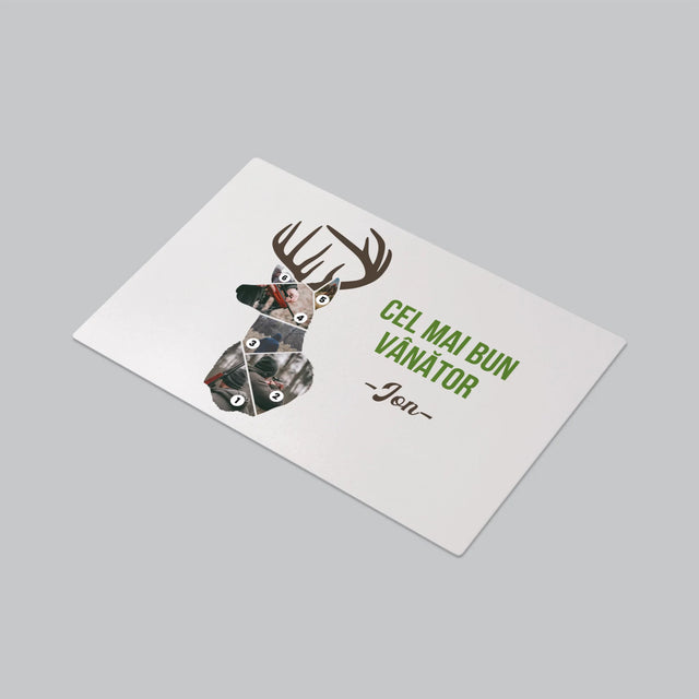 Formă Din Fotografii: Cel Mai Bun Vânător - Mapa De Birou