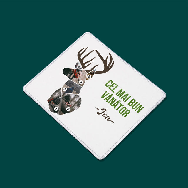 Formă Din Fotografii: Cel Mai Bun Vânător - Mouse Pad