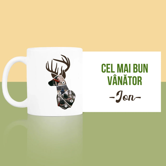 Formă Din Fotografii: Cel Mai Bun Vânător - Cană