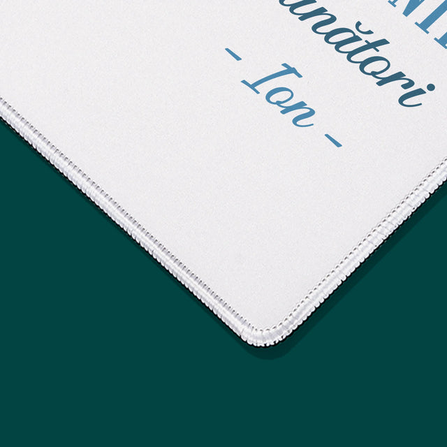 Fotografie Si Semnătură: Lup Între Vânători - Mouse Pad