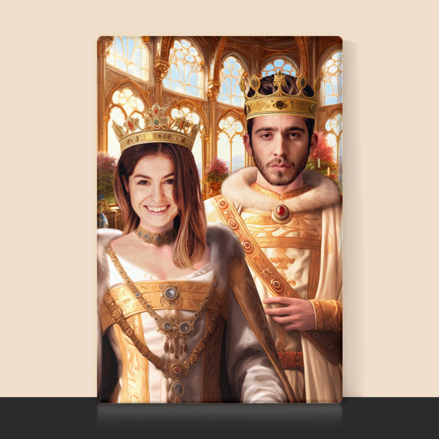 Portret Regal: Nunta Regală - Imprimare Cu Ramă 30X40 (Verticală)