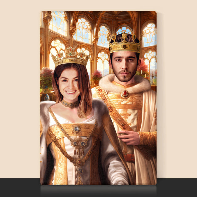 Portret Regal: Nunta Regală - Imprimare Cu Ramă 30X40 (Verticală)