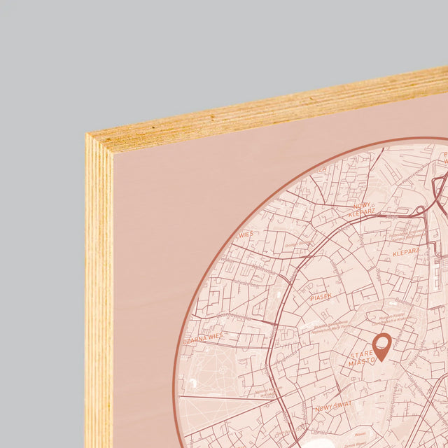 Imprimare pe lemn - verticală